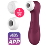 Satisfyer - Pro 2 Generación 3 Wine Red Bluetooth  App