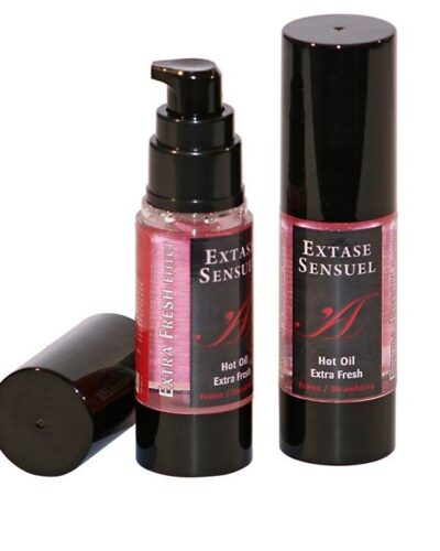 Extase Sensual - Massage Oil With Extra Fresh Strawberry Effect 30 ml