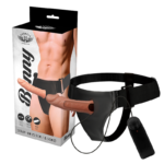 Harness Attraction - Rnes Hollow Benny With Vibrator 15 cm -O- 4.5 cm