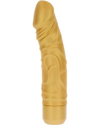 Get Real - Gold Dicker Original Vibrator Gold