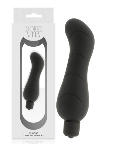 Dolce Vita - G-Spot Black Silicone