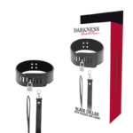 Darkness - BDSM Collar with Black Lock