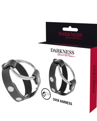 Darkness - BDSM Cock And Testicle Ring