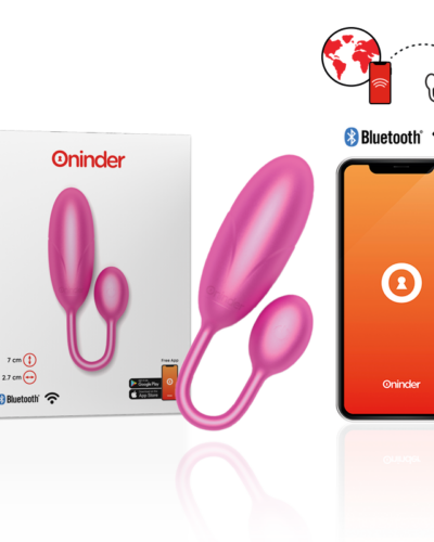 Oninder - Denver Vibrating Egg Pink 7 X 2.7 cm Free App