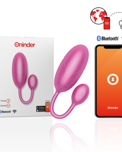 Oninder - Tokyo Vibrating Egg Pink 7.5 X 3.2 cm Free App