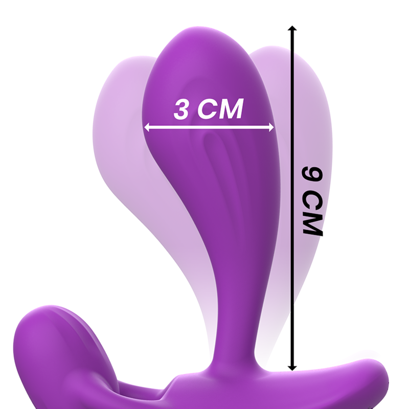 Intense - Shelly Plug Anal Remote Control Purple - Image 4