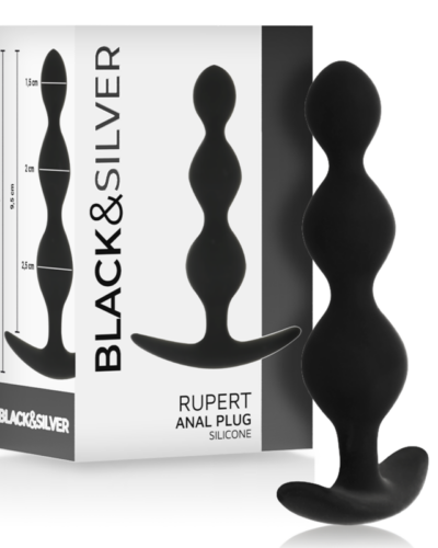 Blacksilver - Rupert Anal Ball Chain 10 cm