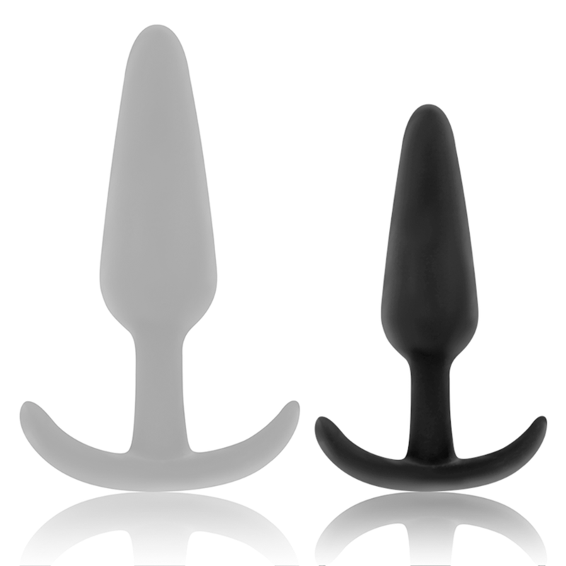 Blacksilver - Hansel Silicone Anal Plug with Small Handle - Image 3