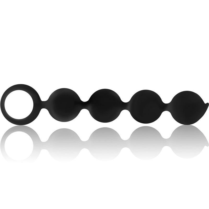Blacksilver - Lennon Anal Rosary 4 Silicone Spheres 15 cm - Image 3