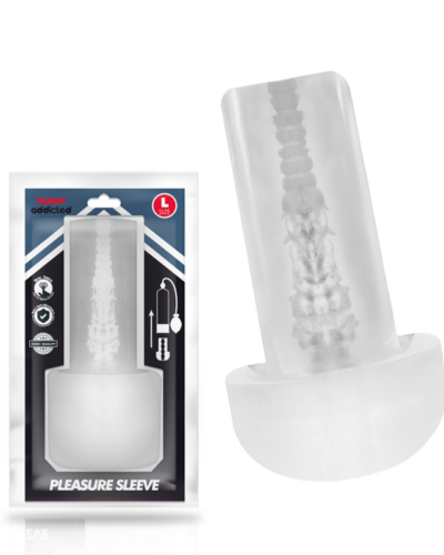 Pump Addicted - Pleasure Sleeve Mastubador Size L