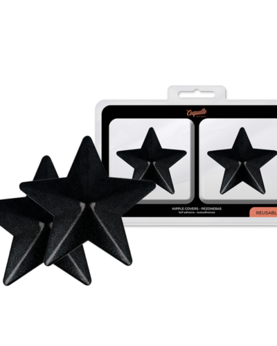 Coquette Chic Desire - Nipple Covers Black Stars