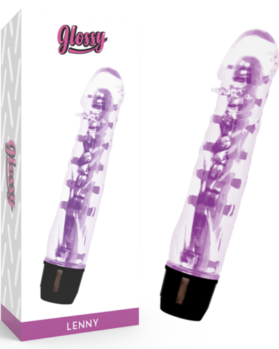 Glossy - Lenny Vibrator Purple