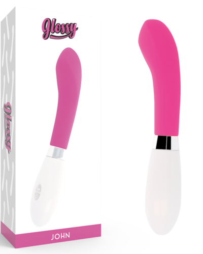 Glossy - John Vibrator Pink