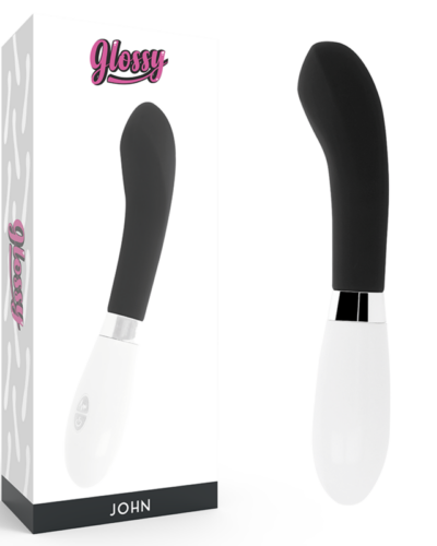Glossy - John Vibrator Black