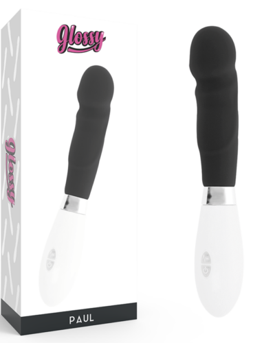 Glossy - Paul Vibrator Black