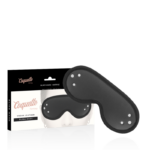 Coquette Chic Desire - Fantasy Vegan Leather Blind Mask With Neoprene Lining