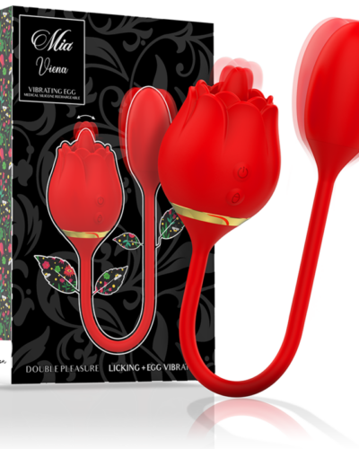 Mia - Vienna Double Pleasure Licking + Vibrating Egg