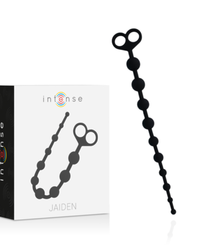 Intense - Jaiden Anal Beads Black