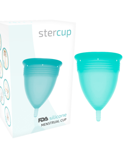 Stercup - Fda Silicone Menstrual Cup Aquamarine - Size S