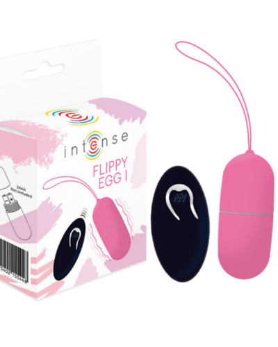 Intense - Flippy I Vibrating Egg With Remote Control Pink
