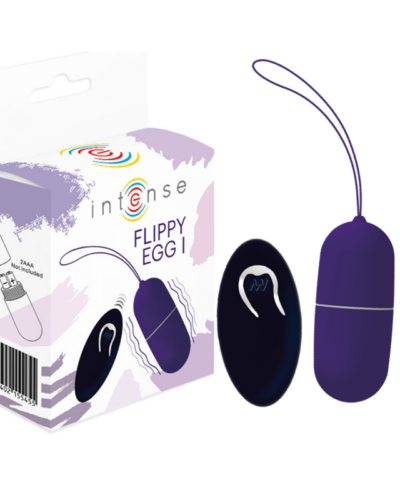 Intense - Flippy I Vibrating Egg With Remote Control Purple