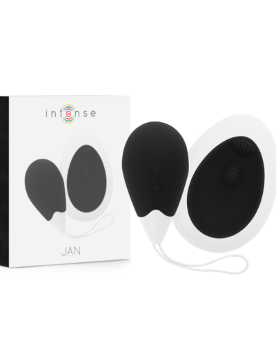 Intense - Jan Vibrating Egg Remote Control Black