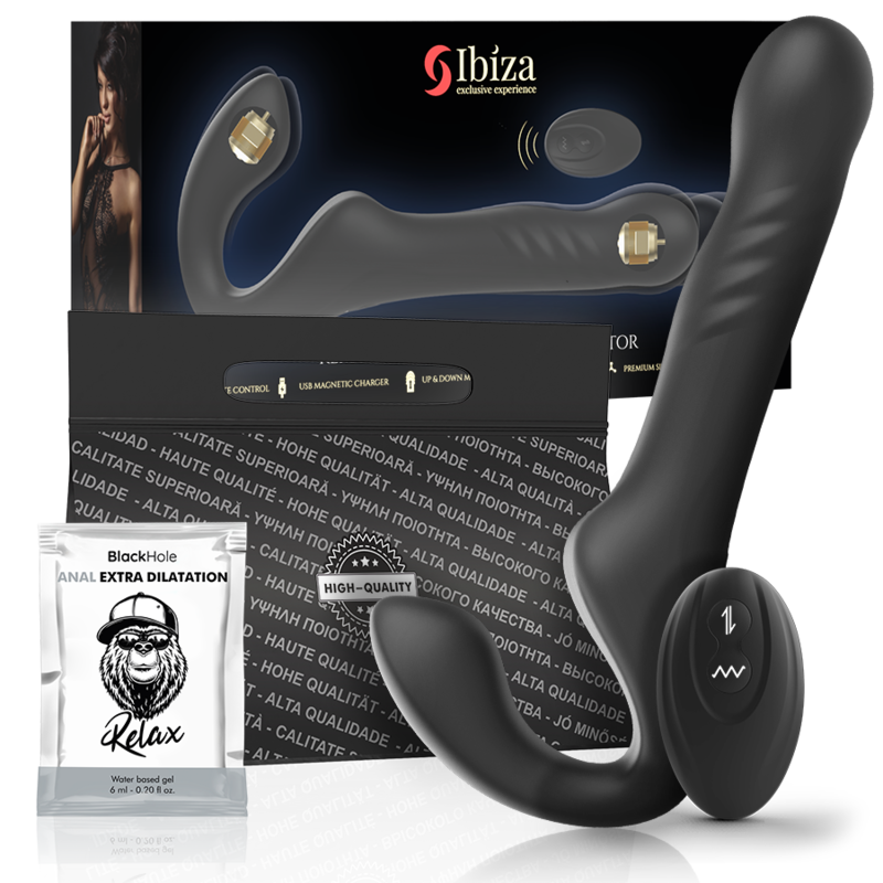 Ibiza - Remote Control Strapless Vibrator Up Down