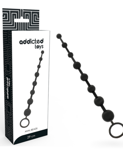 Addicted Toys - Anal Beads 29 cm Black