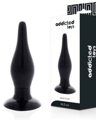 Addicted Toys - Anal Plug 14.5 cm Black