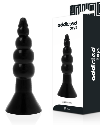Addicted Toys - Anal Plug 17 cm Black