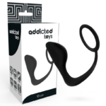 Addicted Toys - Anal Plug With Black Penis Ring
