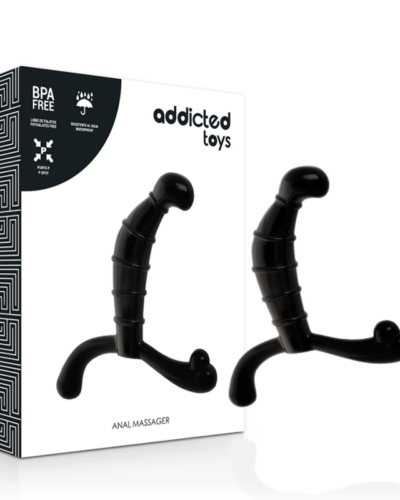 Addicted Toys - Prostate Anal Pleasure Black