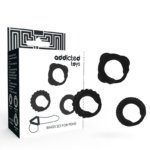 Addicted Toys - C-Ring Set Black
