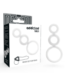 Addicted Toys - Rings Set For Penis Transparent