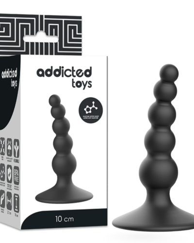 Addicted Toys - Anal Sexual Plug 10 cm Black
