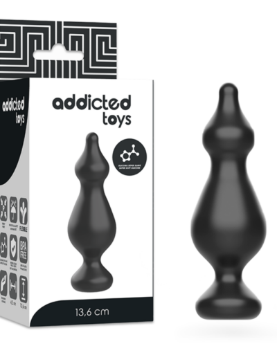 Addicted Toys - Anal Sexual Plug 13.6 cm Black