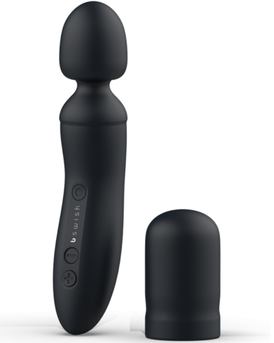 B Swish - Bthrilled Vibrator Wand Premium Black
