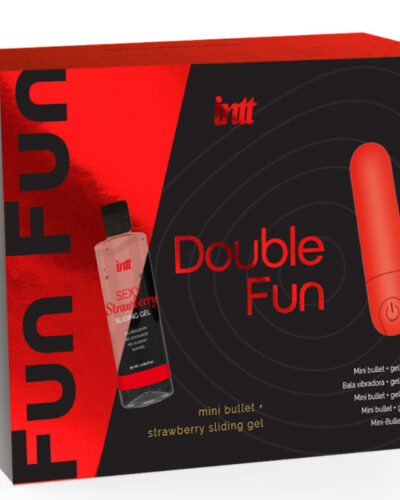 Intt Releases - Double Fun Kit With Vibrating Bullet And Strawberry Massage Gel
