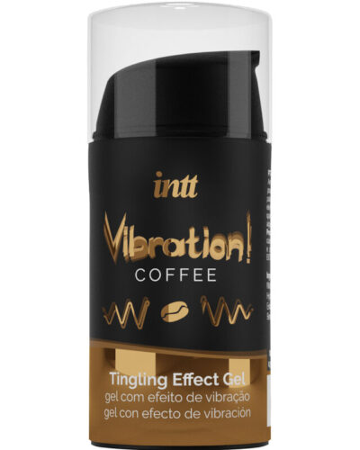 Intt - Powerful Intimate Stimulant Liquid Vibrating Gel Coffee 15ml