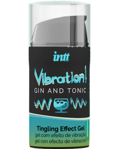Intt - Powerful Intimate Stimulant Liquid Vibrator Gel Gin  Tonic 15ml
