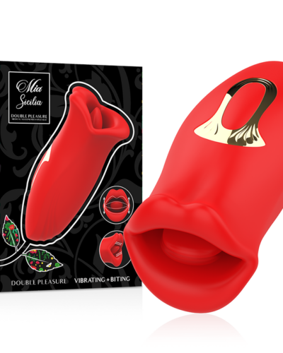 Mia - Sicilia Double Pleasure Vibrating + Biting