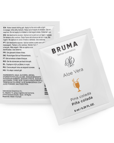 Bruma - Aloe Vera Sliding Gel Pina Colada Flavor 6 ml