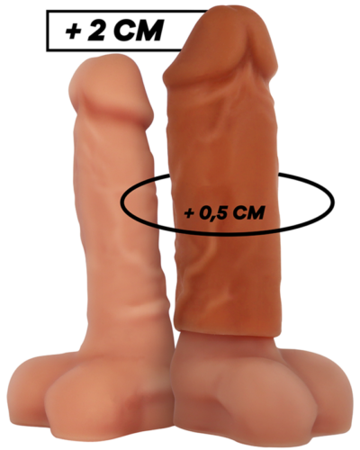 Virilxl - Liquid Silicone V3 Brown Penis Extension