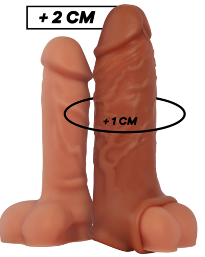 Virilxl - Liquid Silicone V9 Brown Penis Extension