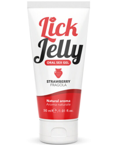 Intimateline - Lick Jelly Strawberry Lubricant 50 ml