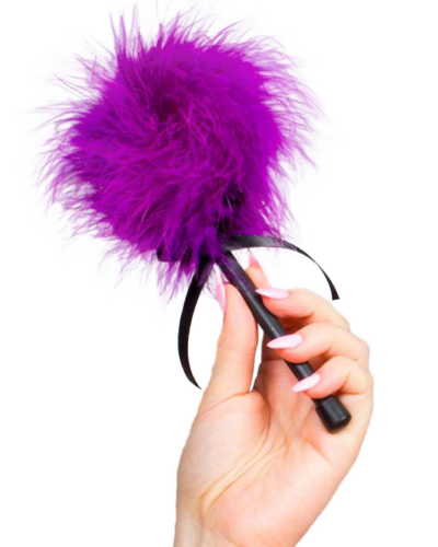 Secretplay - Pink Purple Marabou Duster