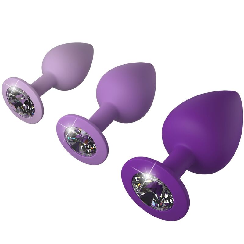 Fantasy For Her - Violet Anal Plug Set - Image 3