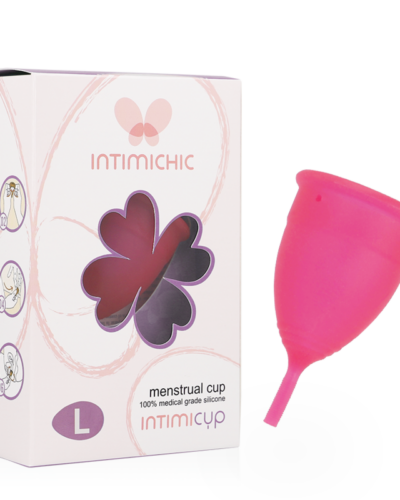 Intimichic - Menstrual Cup Medical Grade Silicone - Size L