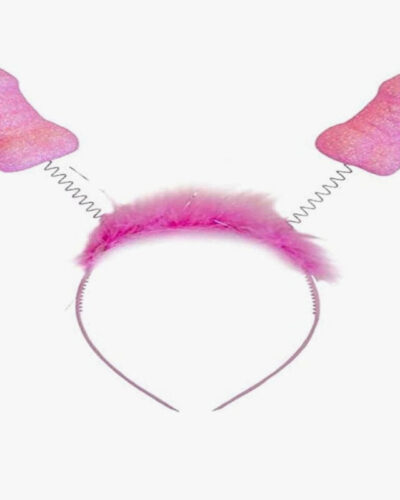 Diablo Picante - 6 Units Pito Pink Glitter Antennas