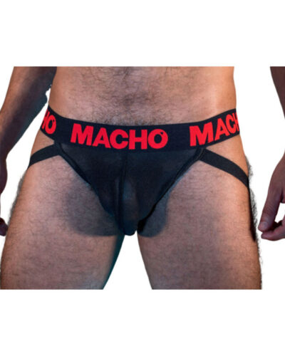Macho - Mx26X2 Jock Black/Red M